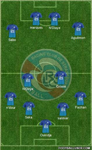 Racing Club de Strasbourg-Football Formation 2014