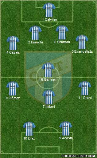 Atlético Tucumán Formation 2014