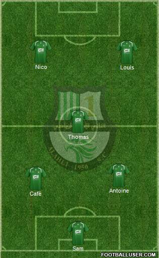 Al-Ahli Sports Club (QAT) Formation 2014