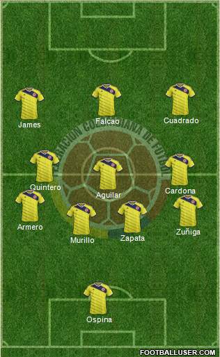 Colombia Formation 2014