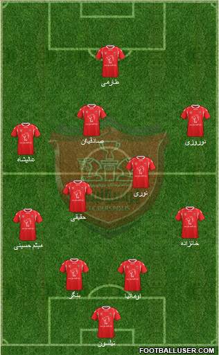 Persepolis Tehran Formation 2014