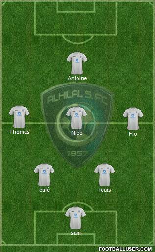 Al-Hilal (KSA) Formation 2014