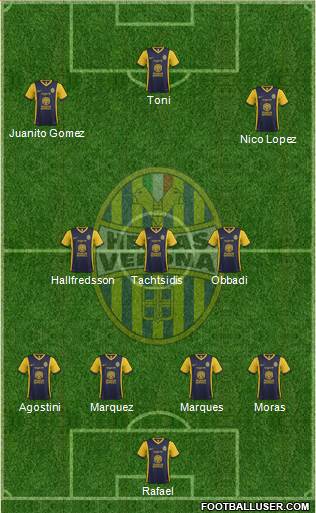 Hellas Verona Formation 2014