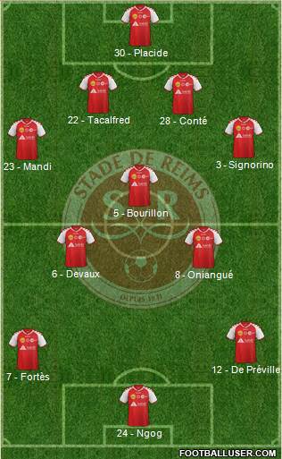 Stade de Reims Formation 2014