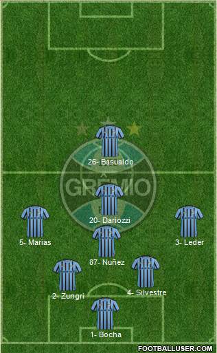 Grêmio FBPA Formation 2014