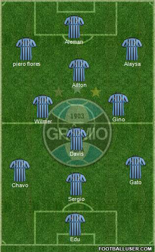 Grêmio FBPA Formation 2014