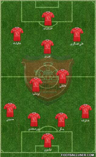 Persepolis Tehran Formation 2014