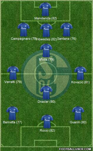 FC Schalke 04 Formation 2014