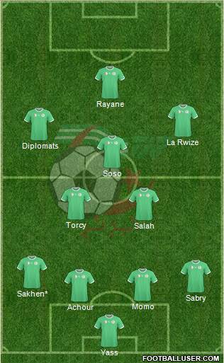 Algeria Formation 2014