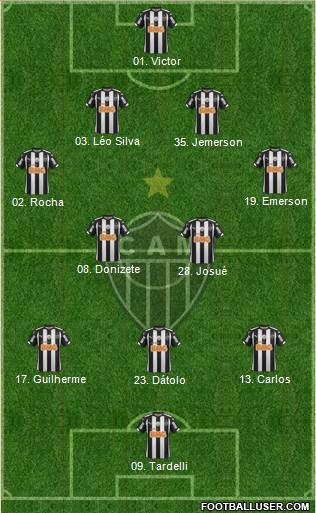 C Atlético Mineiro Formation 2014