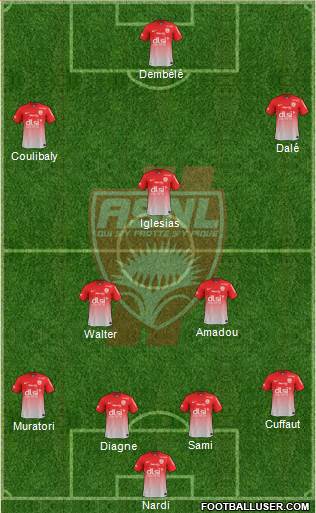 A.S. Nancy Lorraine Formation 2014