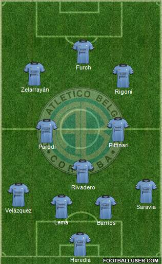 Belgrano de Córdoba Formation 2014