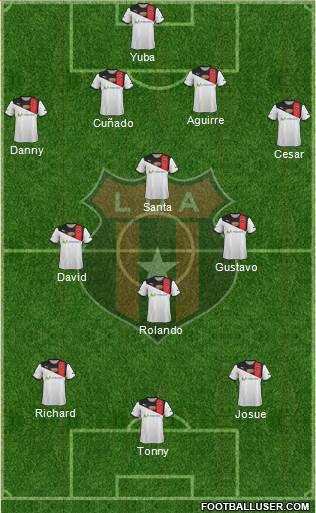 Liga Deportiva Alajuelense Formation 2014