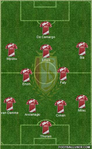 R Standard de Liège Formation 2014