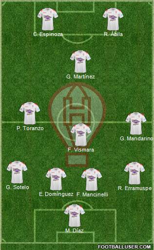 Huracán Formation 2014