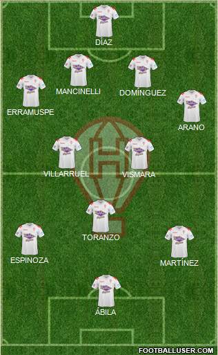 Huracán Formation 2014