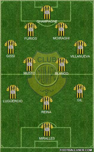 Olimpo de Bahía Blanca Formation 2014