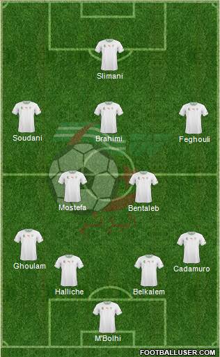 Algeria Formation 2014