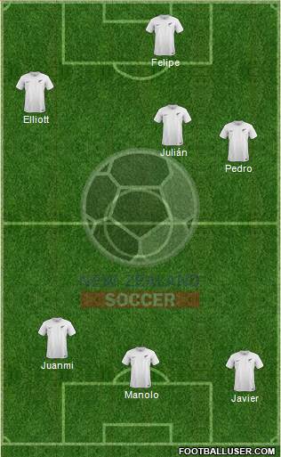 New Zealand Formation 2014