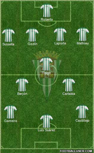 Córdoba C.F., S.A.D. Formation 2014