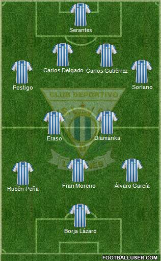 C.D. Leganés S.A.D. Formation 2014