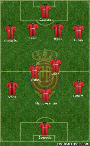 R.C.D. Mallorca S.A.D. Formation 2014