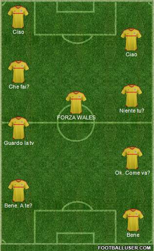 Wales Formation 2014