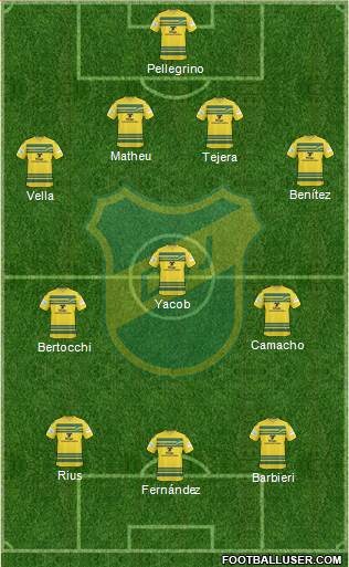 Defensa y Justicia Formation 2014