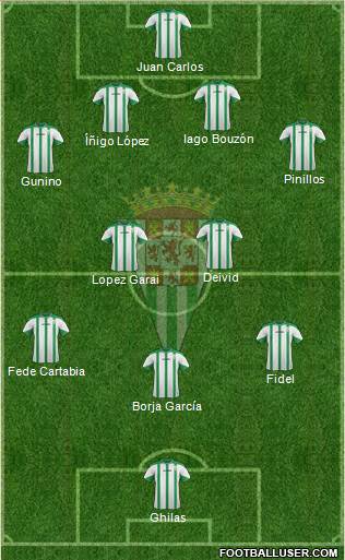 Córdoba C.F., S.A.D. Formation 2014