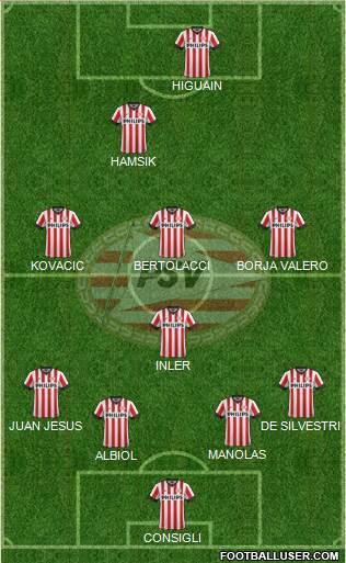 PSV Formation 2014