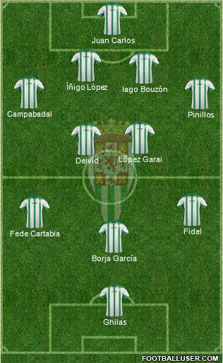 Córdoba C.F., S.A.D. Formation 2014