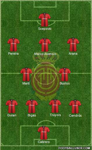 R.C.D. Mallorca S.A.D. Formation 2014