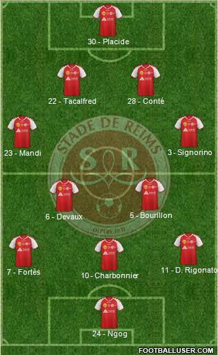 Stade de Reims Formation 2014