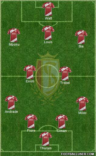 R Standard de Liège Formation 2014