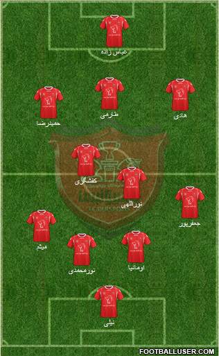 Persepolis Tehran Formation 2014