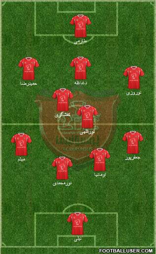 Persepolis Tehran Formation 2014