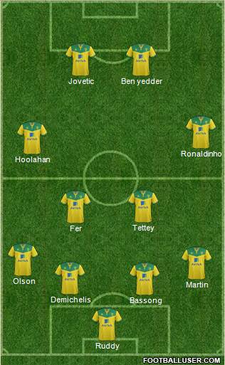 Norwich City Formation 2014