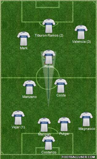 CD Universidad Católica Formation 2014