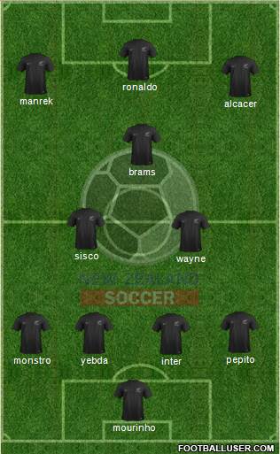 New Zealand Formation 2014