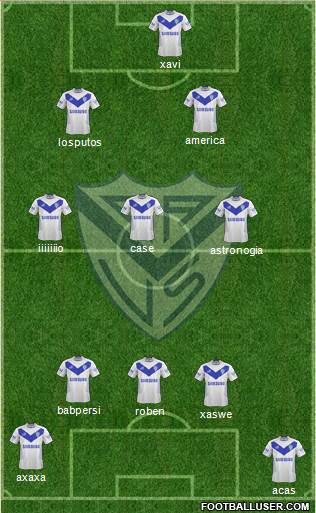 Vélez Sarsfield Formation 2014