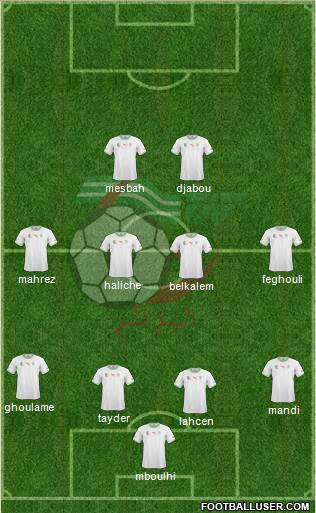 Algeria Formation 2014