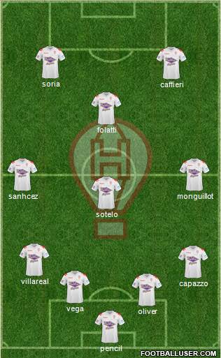 Huracán Formation 2014