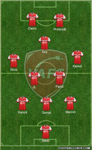 Valenciennes Football Club Formation 2014