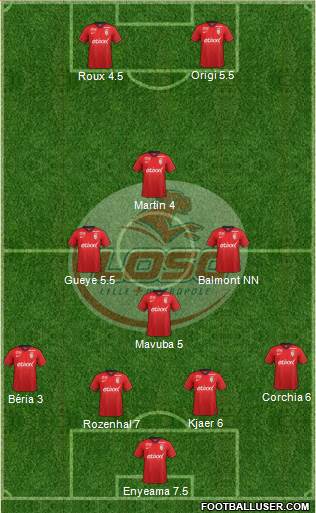 LOSC Lille Métropole Formation 2014