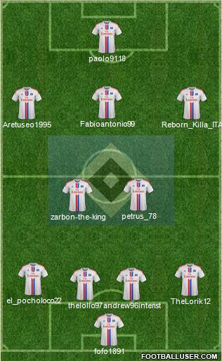 Hamburger SV Formation 2014