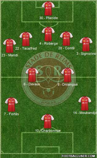 Stade de Reims Formation 2014