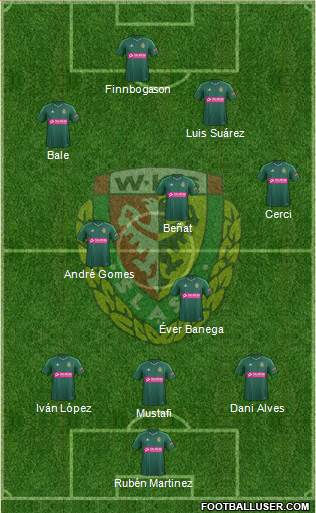 WKS Slask Wroclaw Formation 2014