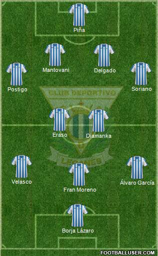 C.D. Leganés S.A.D. Formation 2014