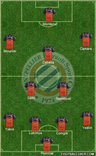 Montpellier Hérault Sport Club Formation 2014