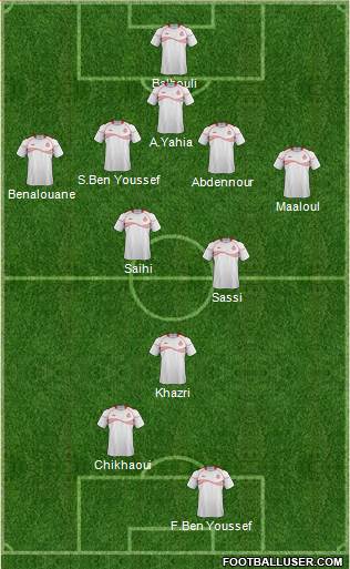 Tunisia Formation 2014